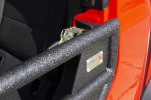 Jeep Gladiator JT Tube Doors - Front + Rear - Fishbone Offroad - Black textured - `20-`27